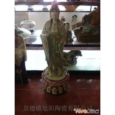 景德镇陶瓷佛像，陶瓷雕塑佛像