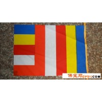 金狮旗业大量批发零售优质优价各式旗帜照客户要求生产佛教旗串旗